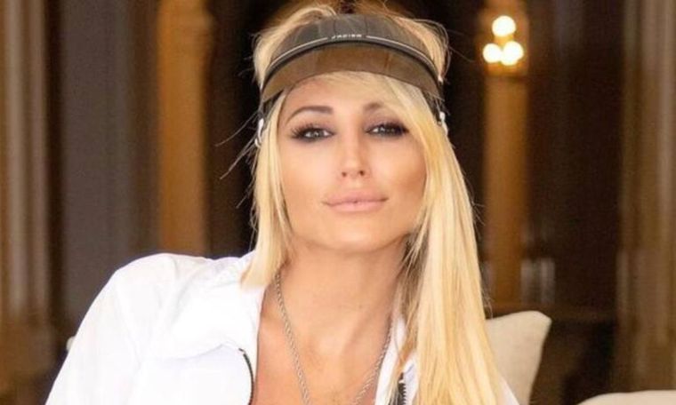 Un blooper más de la modelo argentina. Foto: Archivo MDZ