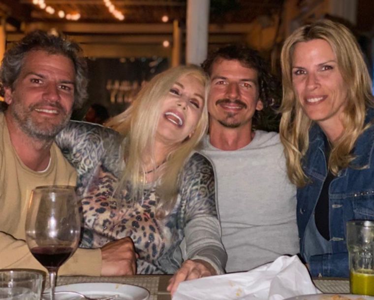 Susana, en Punta del Este.