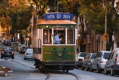 El tranvía de Caballito ofrece paseos gratuitos todos los fines de semana y feriados. Foto: Archivo MDZ