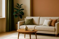 El gris pierde lugar frente a colores más cálidos.