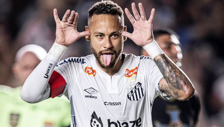 La durísima crítica de un campeón del mundo con la Selección de Brasil a Neymar. Foto: @SantosFC