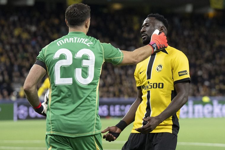 El marplatense mantuvo el arco en cero. Foto: EFE