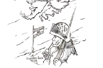 MDZol | ¿Qué experiencia de país recuperará a las Malvinas? Foto: Ilustración de Lisandro Ruiz