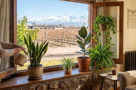 Las plantas para el invierno. Fuente: IA Gemini. Las plantas para el invierno. Fuente: IA Gemini.
