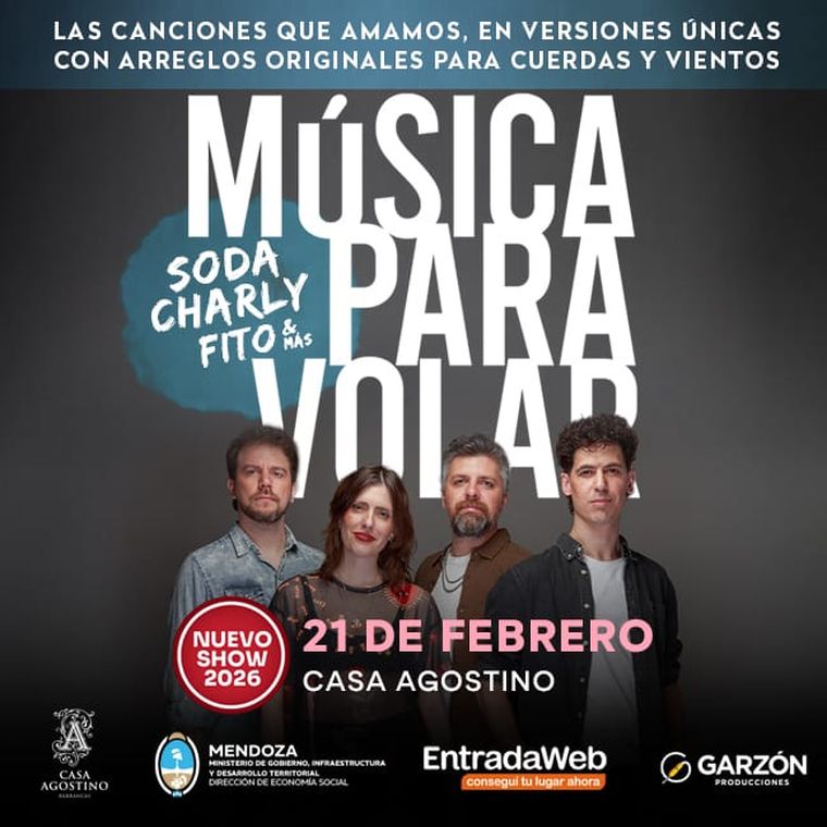 Música Para Volar desembarca en Mendoza. Música Para Volar desembarca en Mendoza.
