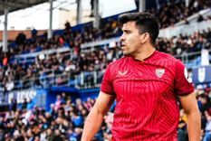 El Huevo fue víctima de lamentables cantos por parte de los hinchas del Getafe. Foto: Instagram @marcos.acuna10 El Huevo fue víctima de lamentables cantos por parte de los hinchas del Getafe. Foto: Instagram @marcos.acuna10