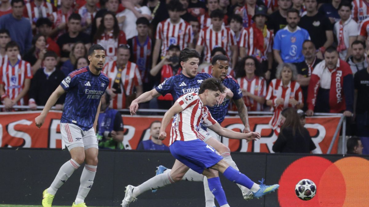 En vivo: el Atlético de Madrid visita al Arsenal en busca de un lugar en la final