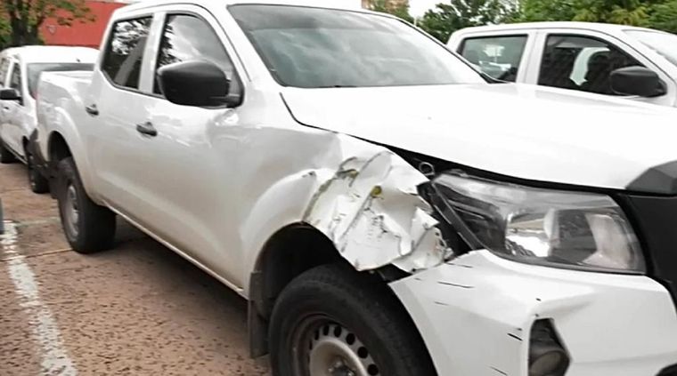 Los vehículos oficiales eran usados particularmente por un piquetero y varios funcionarios. Foto: Gentileza Carolina Meiriño