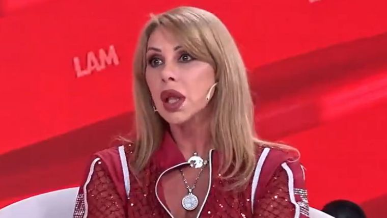 La artista fue contundente. Foto: captura de video/ América TV. 