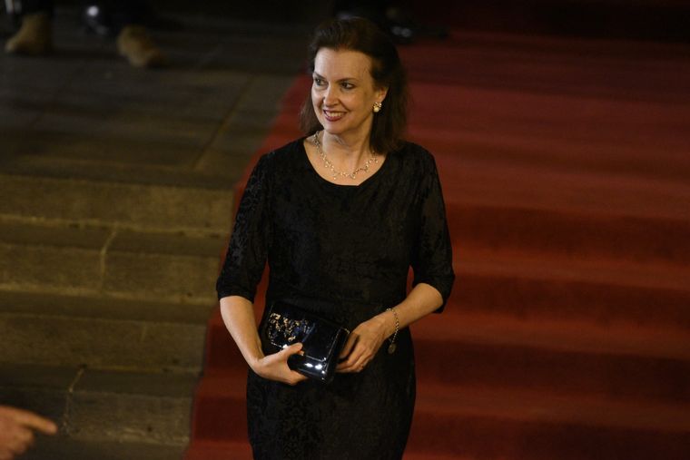 Diana Mondino llegó este viernes a Shangai Foto: Juan Mateo Aberastain / MDZ