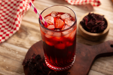 MDZol | Limonada con hibiscus bebida fresca, colorida y natural