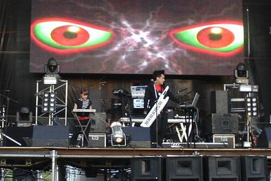 MDZol | Carlos Shaw en la Creamfields. Foto: Gentileza