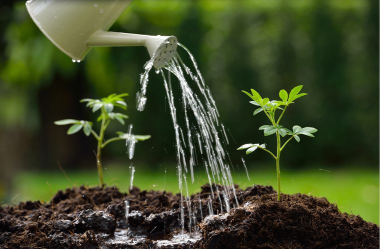 Jardinería. El agua de lluvia es la mejor para el riego. Jardinería. El agua de lluvia es la mejor para el riego.