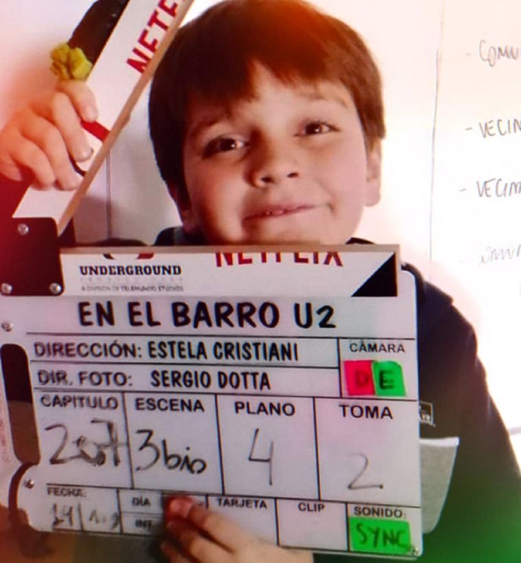 Juan Pablo Borges en En el barro.