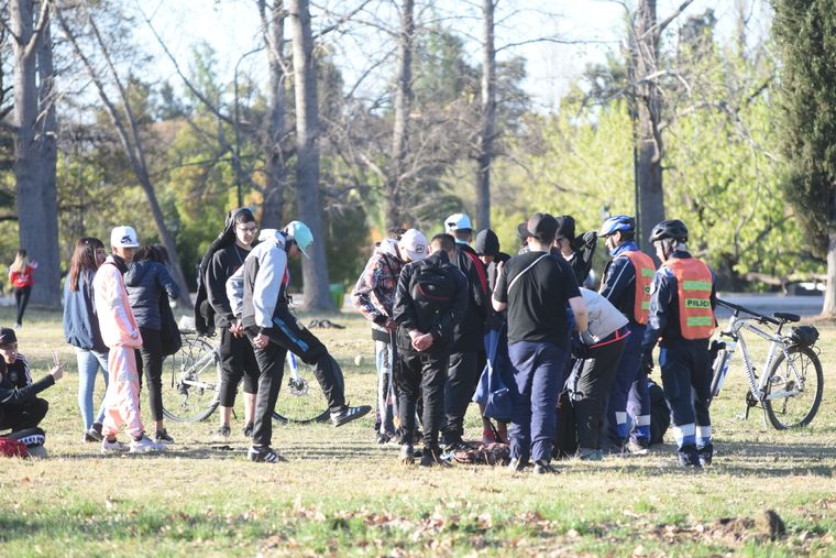 Las autoridades hicieron un claro pedido a los jóvenes por el día del estudiante Foto: Maximiliano Ríos/MDZ