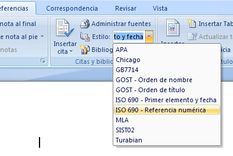 crea una bibliografia premium en word