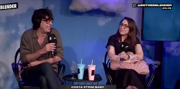 Con el apoyo de sus compañeros de canal, Andy renunció en vivo a Blender Foto: Youtube