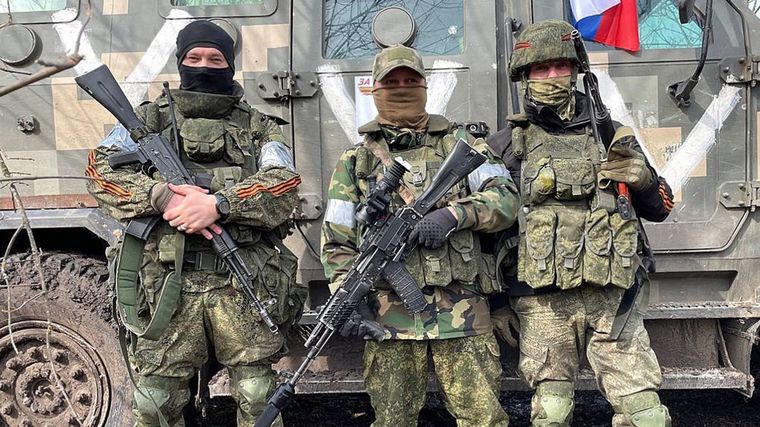 Las tropas rusas ya casi controlan Bajmut. Foto: AgenciaTass.