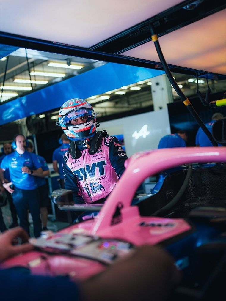 Franco Colapinto, a menos de una semana del debut. Franco Colapinto, a menos de una semana del debut.