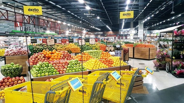 Cadenas minoristas de Colombia reducen sus precios para combatir la inflación Foto: Facebook Tiendas Éxito