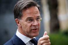 Mark Rutte, muy contundente en sus declaraciones. Foto: EFE
