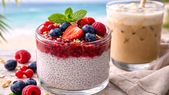 el desayuno del verano: chia pudding con frutos rojos ¡una delicia inigualable! el desayuno del verano: chia pudding con frutos rojos ¡una delicia inigualable!