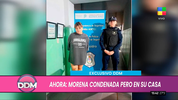 Morena Rial fue finalmente condenada. Morena Rial fue finalmente condenada. 