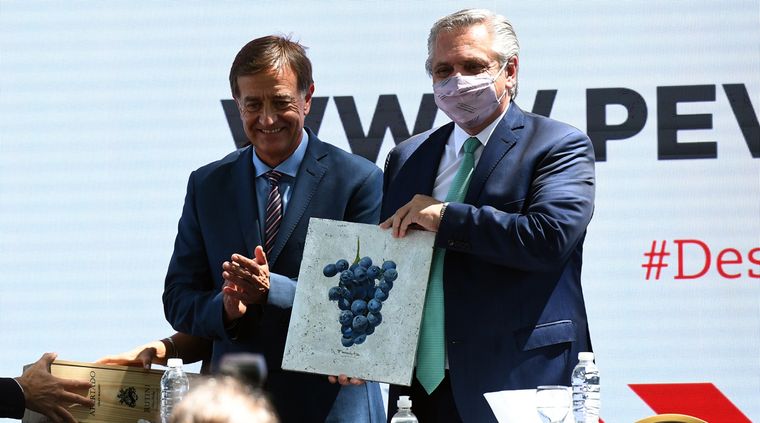 El presidente ya visitó Mendoza dos veces desde que ejerce esa función. Foto: ALF PONCE MERCADO / MDZ