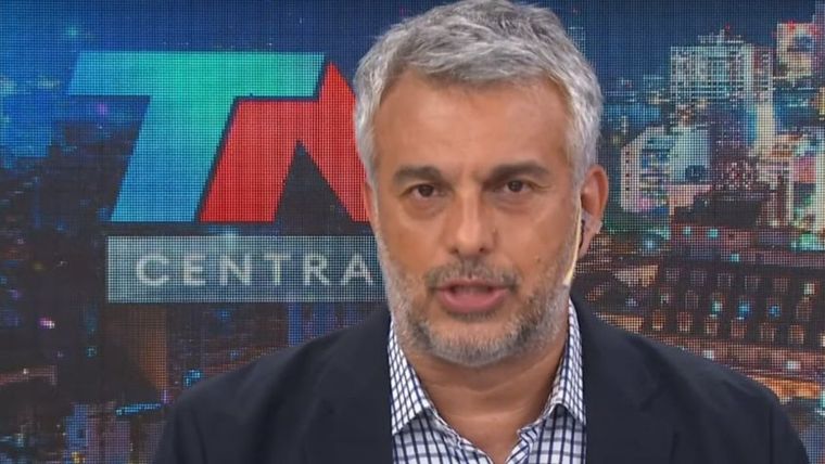Mario Massaccesi se despidió de TN Central Foto: Captura de video TN