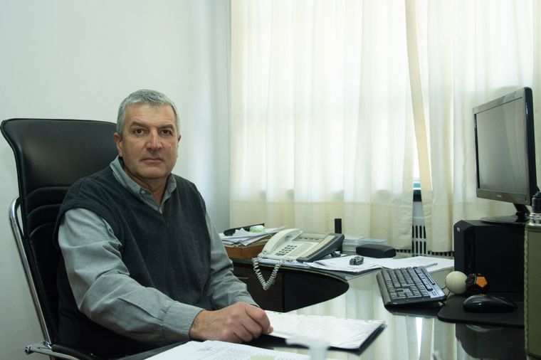 El nuevo director de Vialidad, Osvaldo Romagnoli.