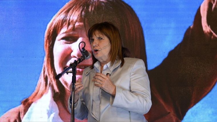 Patricia Bullrich advirtió este martes el impacto que puede tener el país ante un posible triunfo de Sergio Massa Foto: Telam