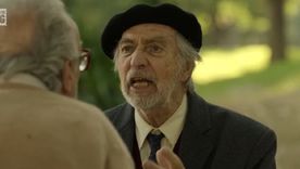 Luis Brandoni en Parque Lezama. Luis Brandoni en Parque Lezama.