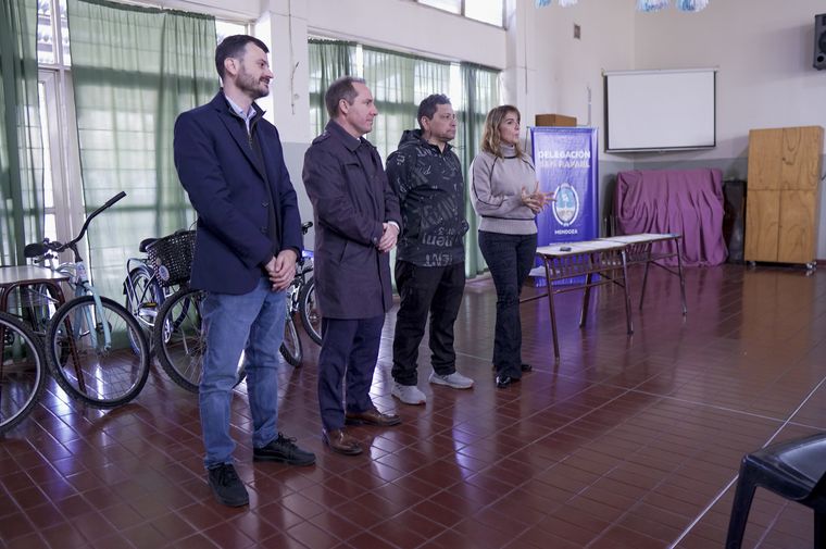 Bicicletas provenientes de causas judiciales fueron reparadas y serán donadas a estudiantes mendocinos.