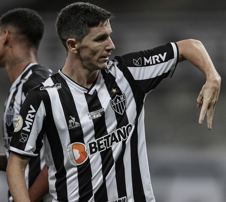 Nacho Fernández, exjugador de River y actual figura del Mineiro. Foto: Atlético Mineiro