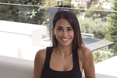 Antonela Roccuzzo tuvo un afectuoso saludo con el matrimonio Beckham tras el debut de Messi en el Inter Miami. Foto: Instagram @antonelaroccuzzo