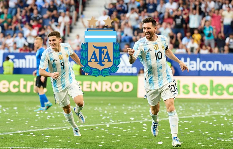 Messi Por primera vez, Messi hizo cinco goles en la Selección.