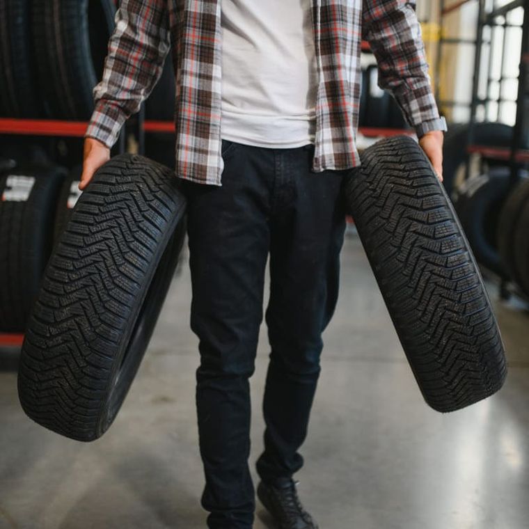 Promoción del Banco Nación en neumáticos.