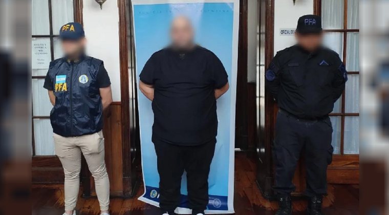 El periodista, en manos de la Policía Foto: NA