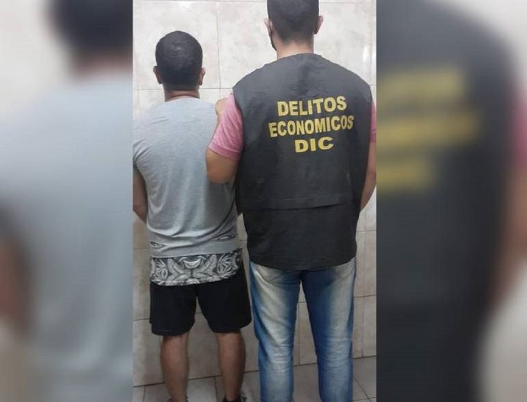 El detenido. Foto: Gentileza Diario Norte