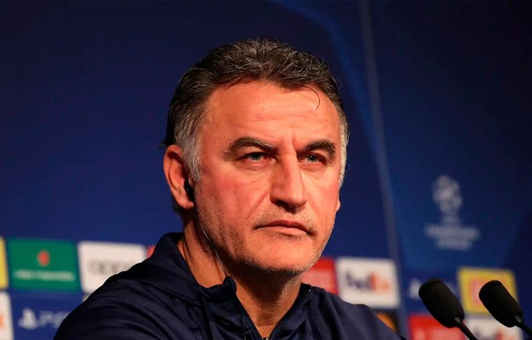Christophe Galtier El técnico del PSG se refirió al mal primer tiempo de su equipo ante Bayern Munich.