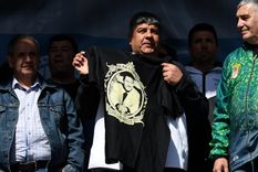 Pablo Moyano cuestionó el número de la inflación que dio a conocer el Gobierno Foto: Télam