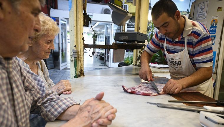 La carne continúa creciendo en las carnicerías argentinas Foto: DPA