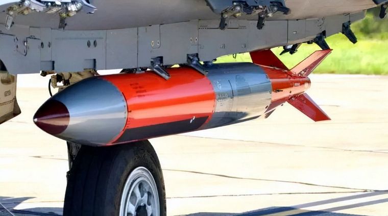 La bomba nuclear B61-12, adaptable a muchas naves de guerra. Foto: Inf.News.