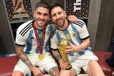 De Paul le pidió a Messi que vaya al Atlético Madrid.