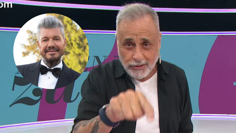 Jorge Rial, filosísimo con Marcelo Tinelli sobre el Bailando. Foto: Captura C5N