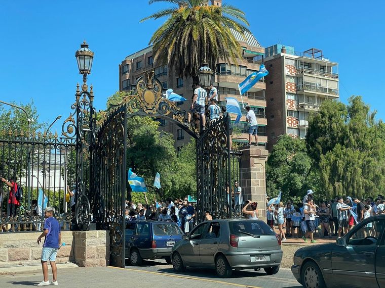 Festejos en los Portones del Parque