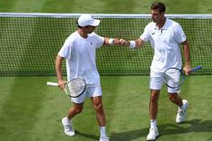 Horacio Zeballos y Marcel Granollers, eliminados en la semifinal de Wimbledon 2025.