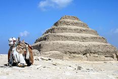 La pirámide escalonada de Zoser, en Egipto. Foto: Wikipedia. La pirámide escalonada de Zoser, en Egipto. Foto: Wikipedia.