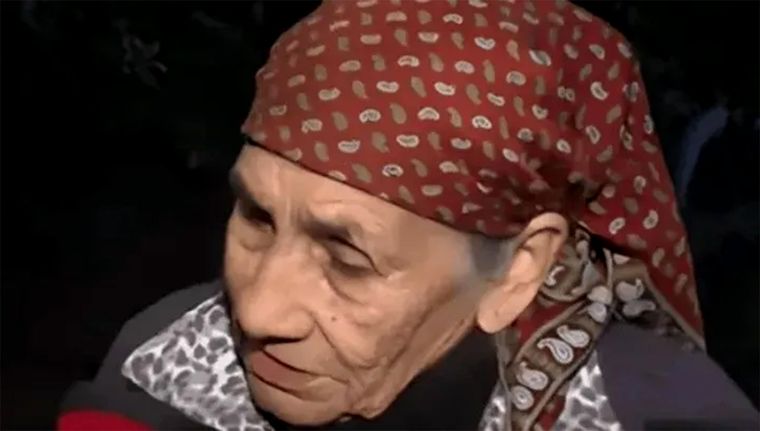 La abuela Catalina Foto: captura de pantalla.