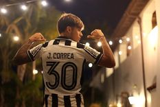 Joaquín Correa fue presentado este viernes como refuerzo de Botafogo. Foto: Prensa Botafogo.&nbsp; 